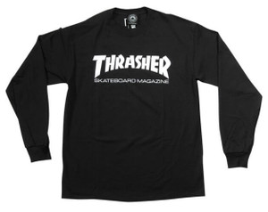 Thrasher Skate Mag Black Ls M