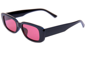 Happy Hour Oxford Black Cherry Sunglasses