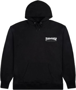 Thrasher Little Thrasher Black Hd/swt L - Skateboard Sweatshirt
