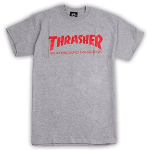 Thrasher Skate Mag Grey Ss M - Skateboard Tshirt