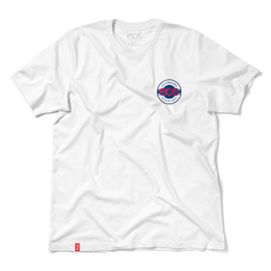 Ace Seal White Ss M - Skateboard Tshirt