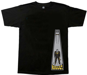 Dogtown Karma Tsocheff Puppet Black Ss L - Skateboard Tshirt