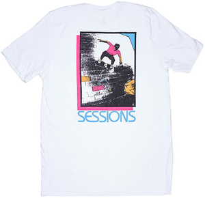 45 Rpm Vintage Sessions Caballero White Ss Xl - Skateboard Tshirt
