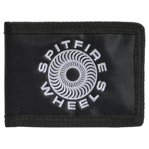 Spitfire Classic 87 Swirl Bi Fold Wallet Black/white