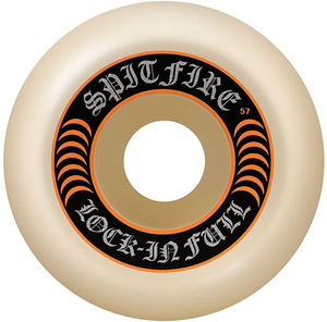 Spitfire Formula Four Lock In Full 57mm 99d (set Of 4) - Skateboard Wheels