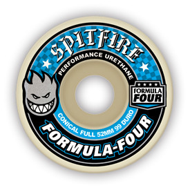 Spitfire Formula Four Conical Full 53mm 99d (set Of 4) - Skateboard Wheels