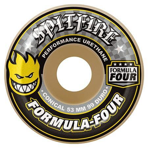 Spitfire Formula Four Conical 52mm 99d (set Of 4) - Skateboard Wheels
