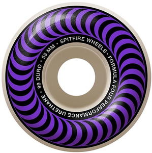 Spitfire Formula Four Classic 58mm 99d (set Of 4) - Skateboard Wheels