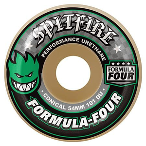 Spitfire Formula Four Conical 56mm 101d (set Of 4) - Skateboard Wheels