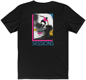 45 Rpm Vintage Sessions Caballero Black Ss M - Skateboard Tshirt