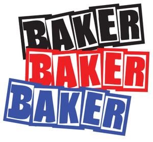 Baker Brand Logo Sm Sticker