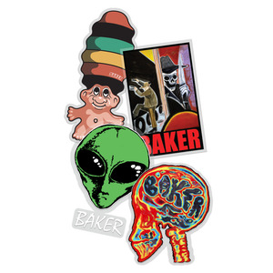 Baker Brain Donor 12ct Sticker Pack