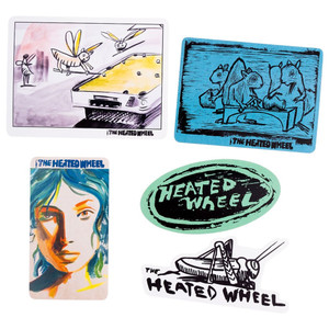 The Heated Wheel Sticker Pack #4
