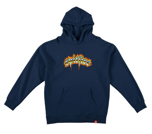 Spitfire Chrome Venom Navy Hd/swt L - Skateboard Sweatshirt