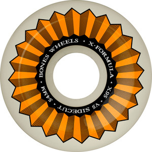 Bones X-formula Xf Sidecut V5 Sidecut 54mm 95a (set Of 4) - Skateboard Wheels