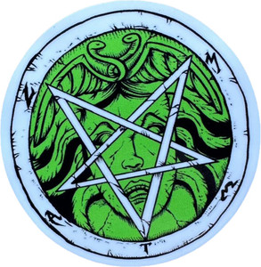 Metal Casino Logo Sticker