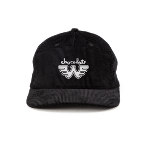 Chocolate Waylon Jennings W Cord 5 Panel Hat Black -  Skateboard Hat