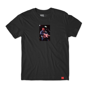 Chocolate Waylon Jennings Live Black Ss L - Skateboard Tshirt