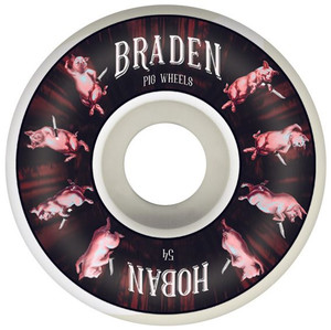 Pig Braden Hoban Pigs 54mm 99a (set Of 4) - Skateboard Wheels