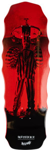 Welcome X Beetlejuice Carousel On Widow Shaped Deck 10.00 X 31.00 - Skateboard Deck Welcome X Beetlejuice Carousel On Widow Shaped Deck 10.00 X 31.00 - Skateboard Deck