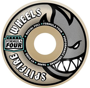 Spitfire Formula Four Radial Full 54mm 97d (set Of 4) - Skateboard Wheels