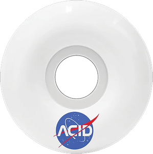 Acid Chemical Co. - Type A Space 52mm 99a White - Skateboard Wheels (Set Of Four)