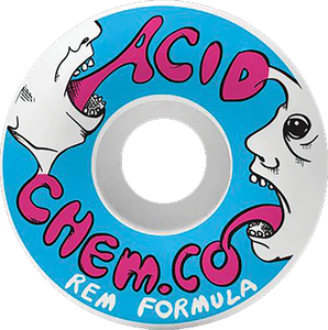 Acid Chemical Co. - Rem Dani T. Spe 57mm 99a Wht - Skateboard Wheels (Set Of Four) Acid Chemical Co. - Rem Dani T. Spe 57mm 99a Wht - Skateboard Wheels (Set Of Four)