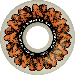 Bones Wheels - Xf X97 V6 Wide-cut 55mm 97a Wingin It Nat - Skateboard Wheels (Set Of Four) Bones Wheels - Xf X97 V6 Wide-cut 55mm 97a Wingin It Nat - Skateboard Wheels (Set Of Four)