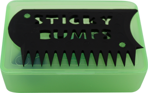 Sticky Bumps - Bumps Wax Box & Comb Green/black