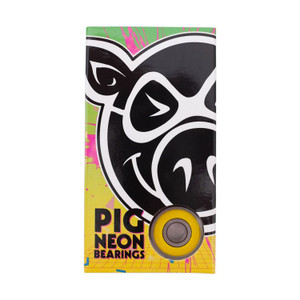 Pig Neon Bearings Single Set - Skateboard Bearings