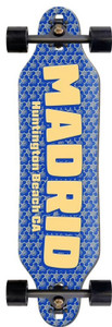 Madrid Sakura Top Mount Longboard Complete 9.00 X 36.00 - Complete Skateboard