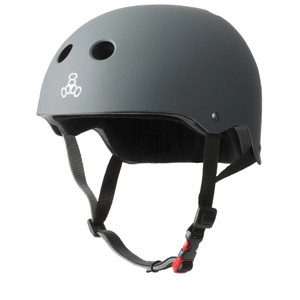 Triple 8 Helmet Certified Sweatsaver Carbon Matte L/xl - Skateboard Helmet