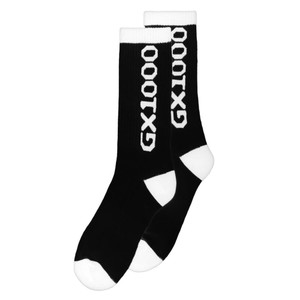 Gx1000 Og Logo Socks Black - Skateboard Socks