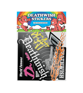 Deathwish World Famous 6ct Sticker Pack