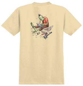 Anti-hero Trolls Cream 4.5 Oz Ss L - Skateboard Tshirt