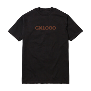 Gx1000 Og Logo Black/brown Font Ss M - Skateboard Tshirt