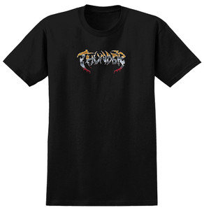 Thunder Severed Black Ss L - Skateboard Tshirt