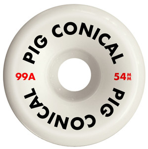 Pig Conical 54mm 99a (set Of 4) - Skateboard Wheels