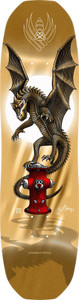 Powell Andy Anderson Hydrant Gold Foil Flight Shaped Deck 8.4 - Skateboard Deck