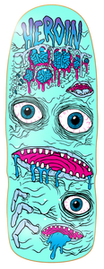 Heroin Team Mutator Mini Shaped Deck 10.5 - Skateboard Deck