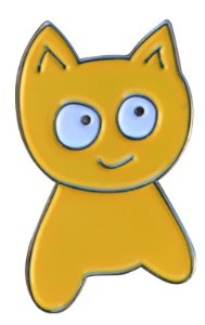 Meow Cat Lapel Pin