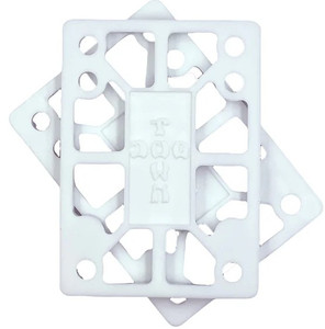 Dogtown Risers 1/2" White