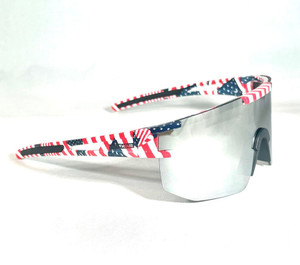 Happy Hour Party Wagons Chrome Merica Sunglasses