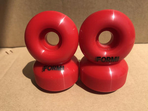 Form Red 54mm 103a (set Of 4) - Skateboard Wheels