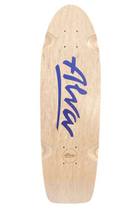 Alva Bela Colbalt Blue Shaped Wheel Wells Deck 8.5 X 27.0 - Skateboard Deck