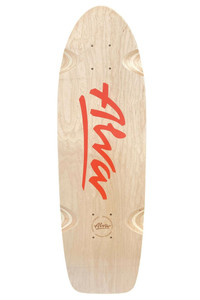 Alva Bela Orange Shaped Wheel Wells Deck 8.5 X 27.0 - Skateboard Deck