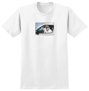 Anti-hero Grosso Photo White 4.5oz Ss L - Skateboard Tshirt