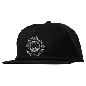 Anti-hero Pigeon Motion Snapback Hat Black - Skateboard Hat