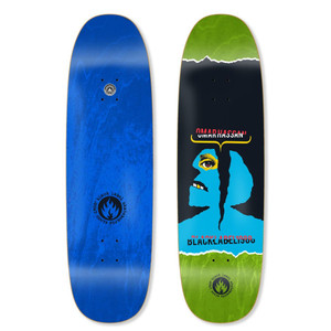 Black Label Omar Hassan Headache Black Widow Shaped Deck 9.25 - Skateboard Deck Black Label Omar Hassan Headache Black Widow Shaped Deck 9.25 - Skateboard Deck
