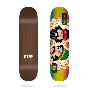 Flip Penny Tom's Friends Rasta Stripe Deck 8.125 - Skateboard Deck
